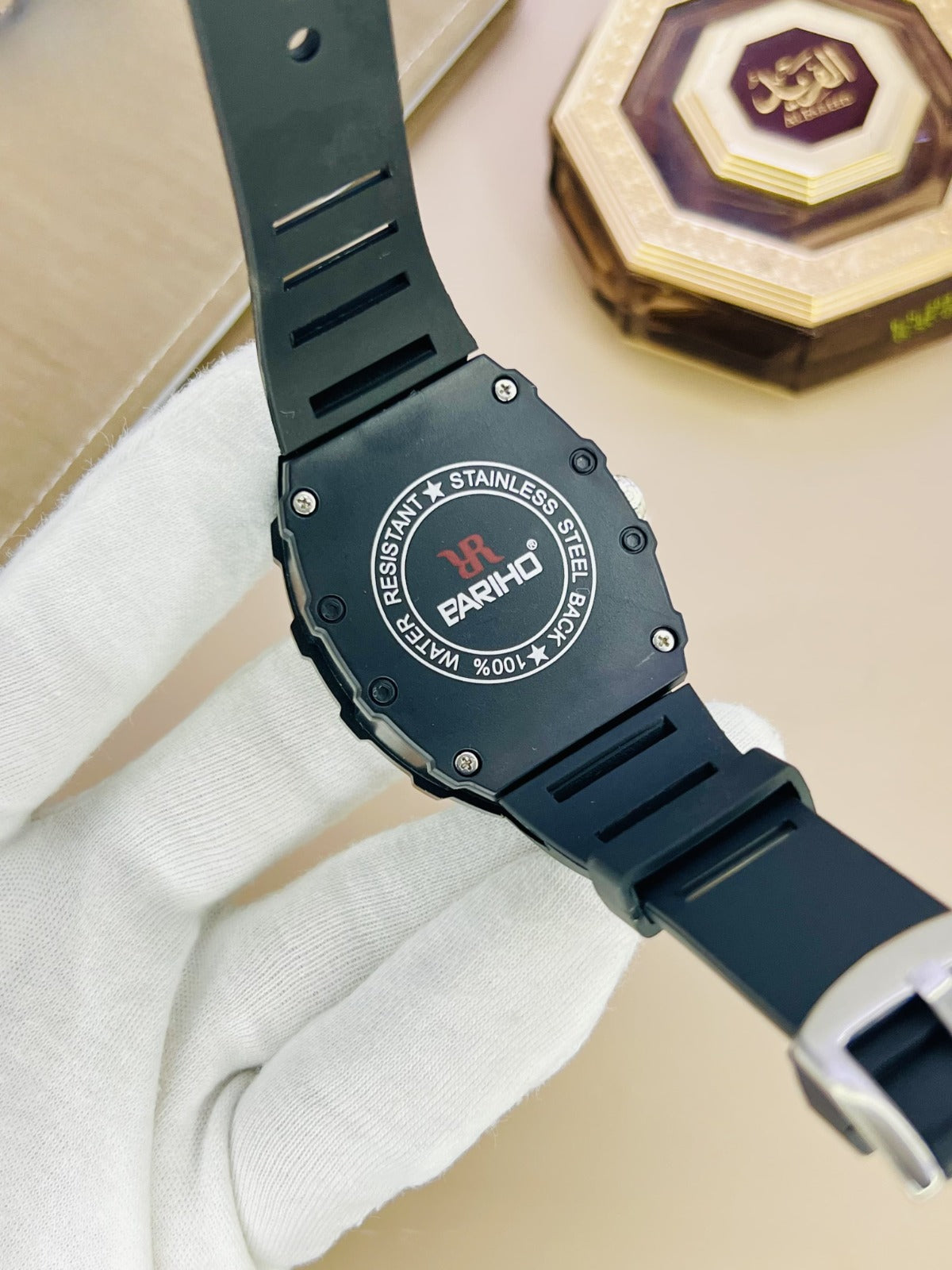 Bariho Richard Mille Watch | Silicone Strap | Water Resistant(BLACK)