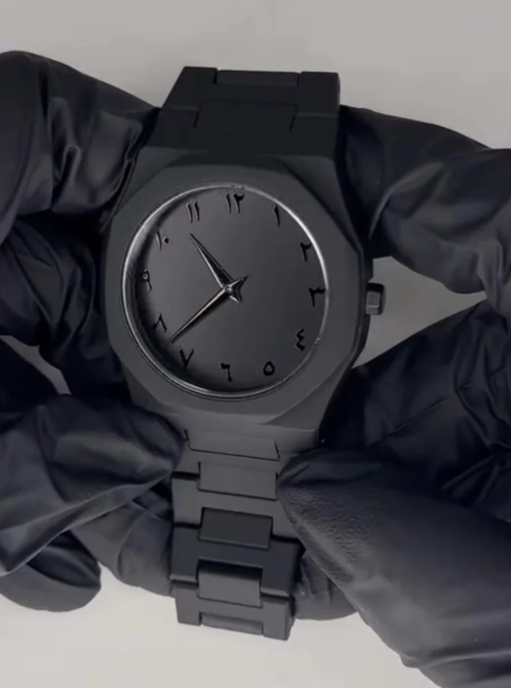 🖤 Black Arabic Aura Watch – Elegant Design | Box Included🖤