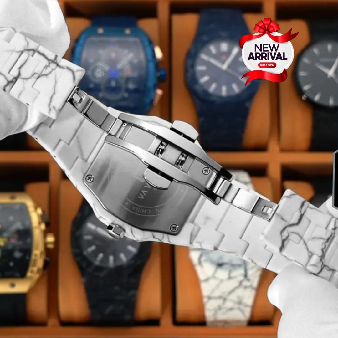 New Arrival – Aura Arabic Dial Watch | Double Color | Fiber Chain | Free Shipping