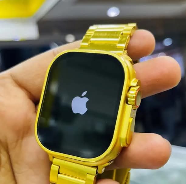 π TL Series 8 Ultra Max Gold Edition Smartwatch β 2 Straps, Wireless Charging, Full Sensors β RS. 3850/- | Free Shipping