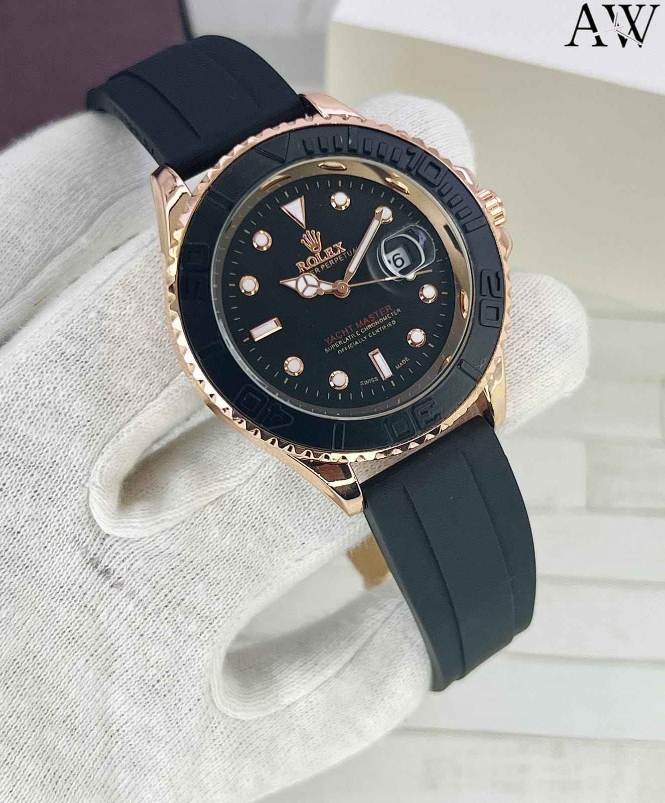 Rolex Black Mafia Watch | Analog | Date Display