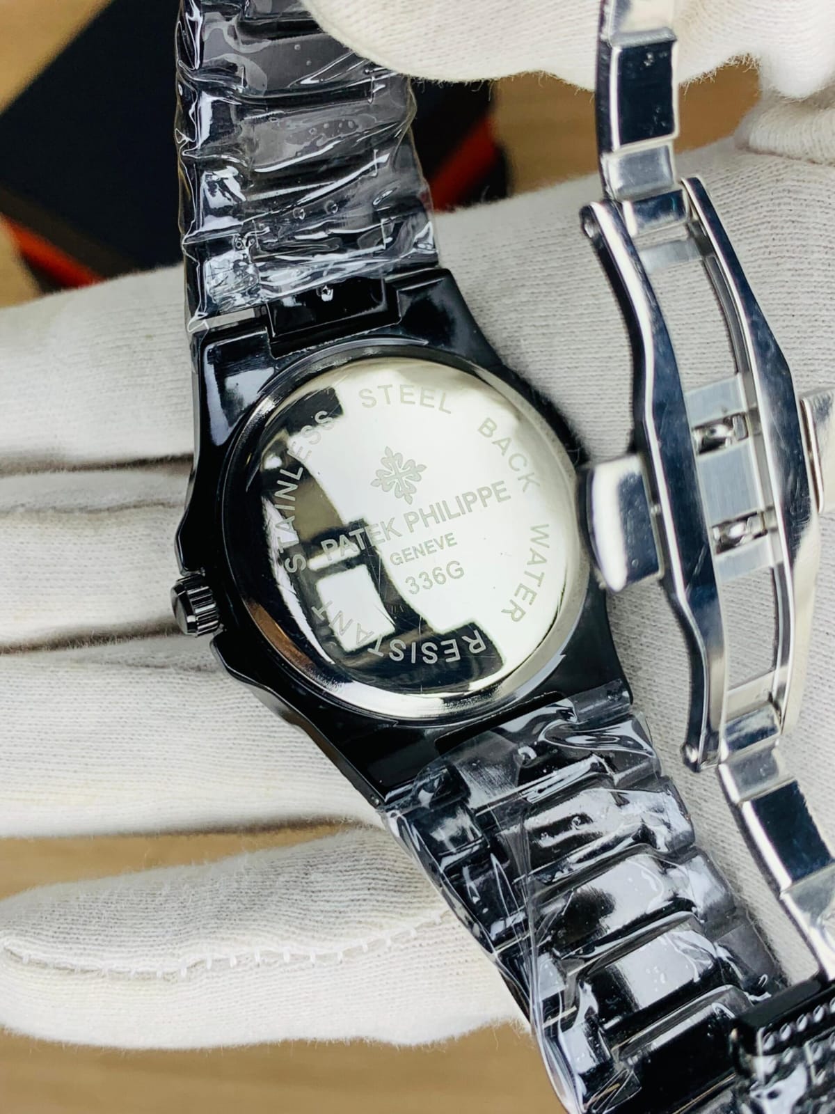 Patek Philippe Diamond Watch (Free Shipping) {BLACK }