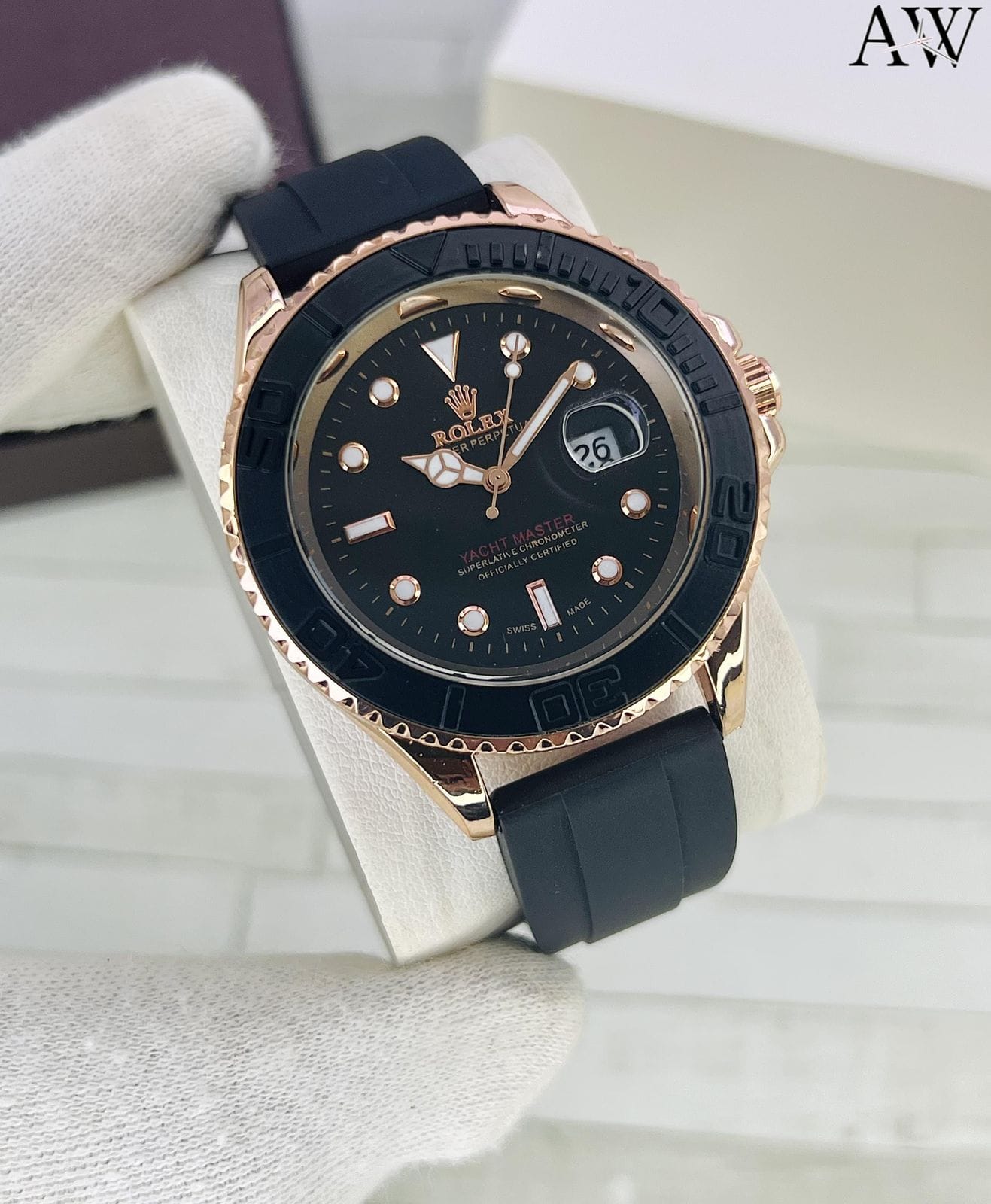Rolex Black Mafia Watch | Analog | Date Display
