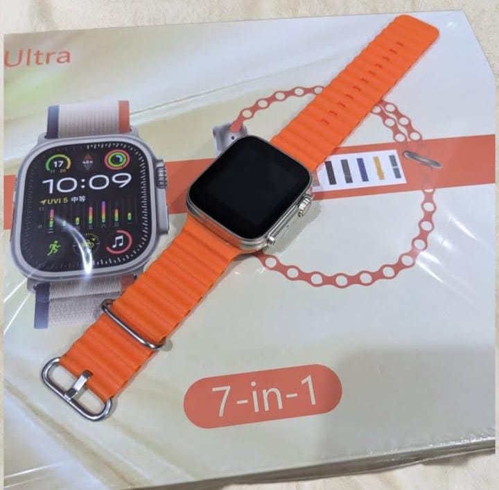 7-in-1 Smartwatch | Silicone Strap | Wireless Charging