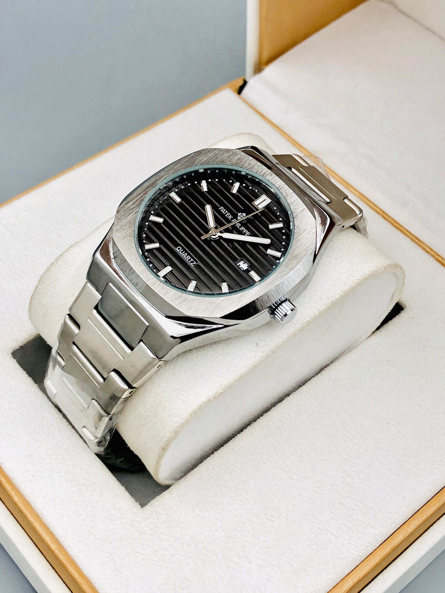 Patek Philippe replica Watch | Steel Chain | Date