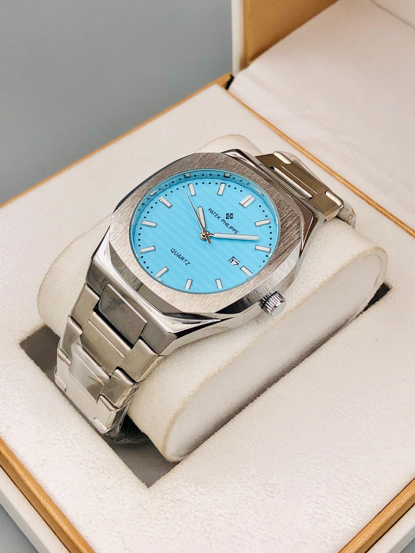 Patek Philippe replica Watch | Steel Chain | Date