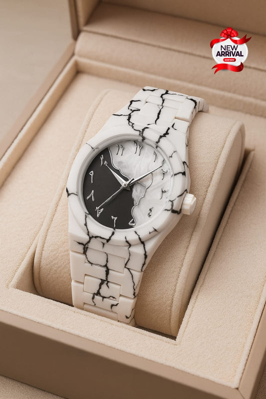 New Arrival – Aura Arabic Dial Watch | Double Color | Fiber Chain | Free Shipping