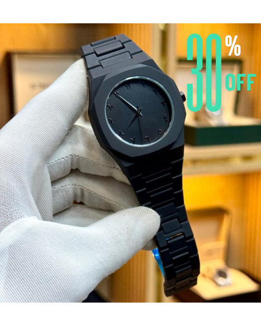 🖤 Black Arabic Aura Watch – Elegant Design | Box Included🖤