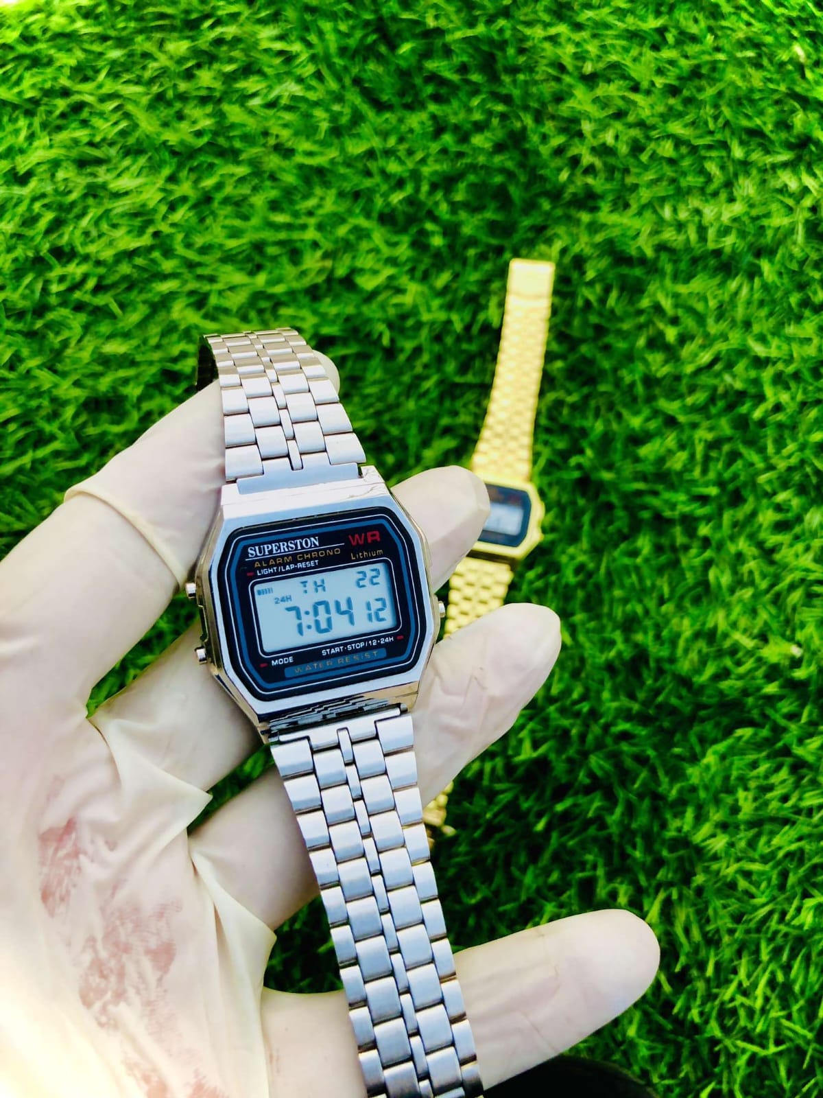 Superston Waterproof Watch | High Quality{SILVER}