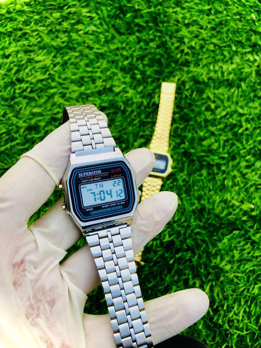 Superston Waterproof Watch | High Quality{SILVER}