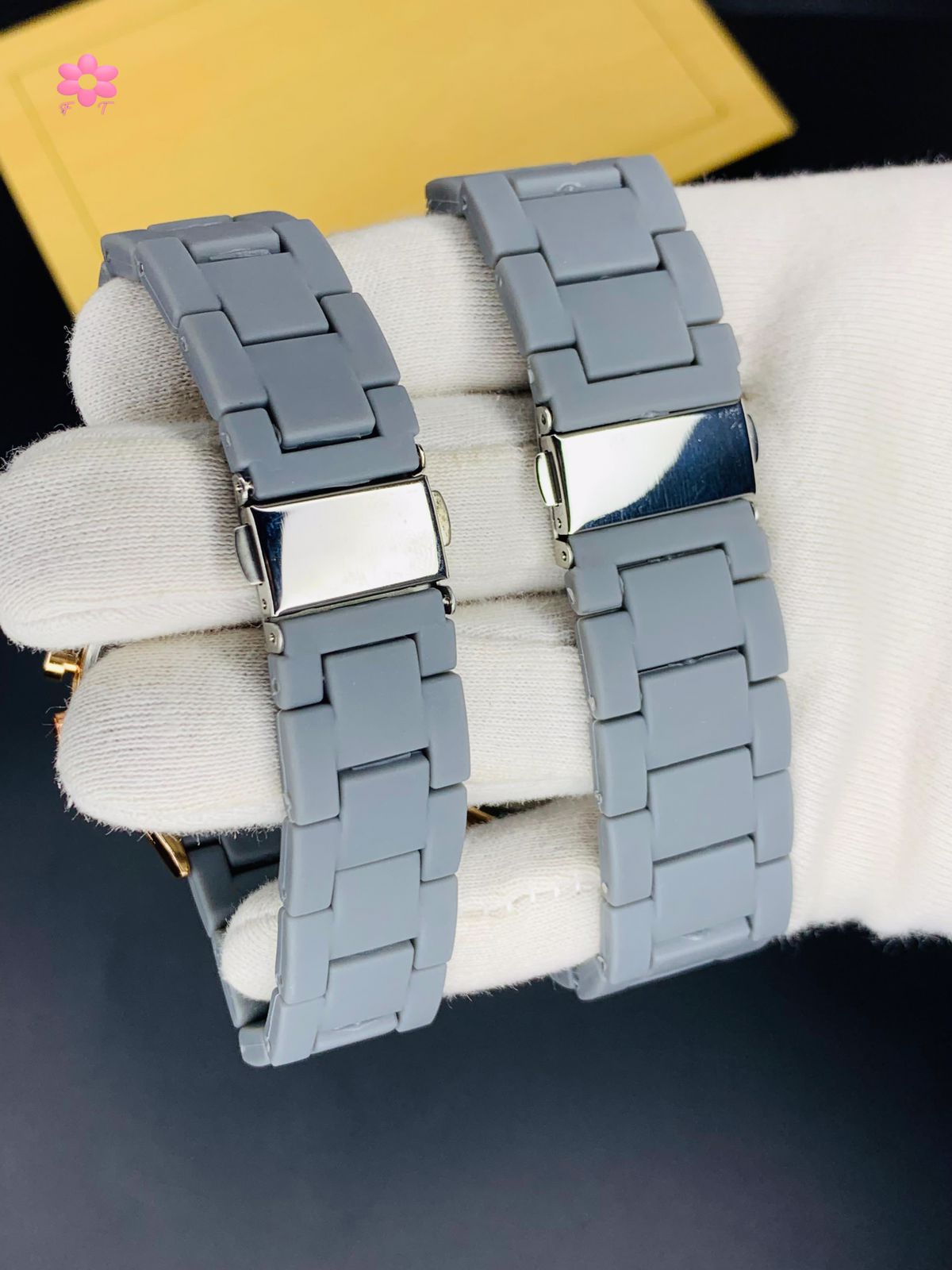 Tomi Analog Watch | Steel Strap| Couple watch{GRAY}