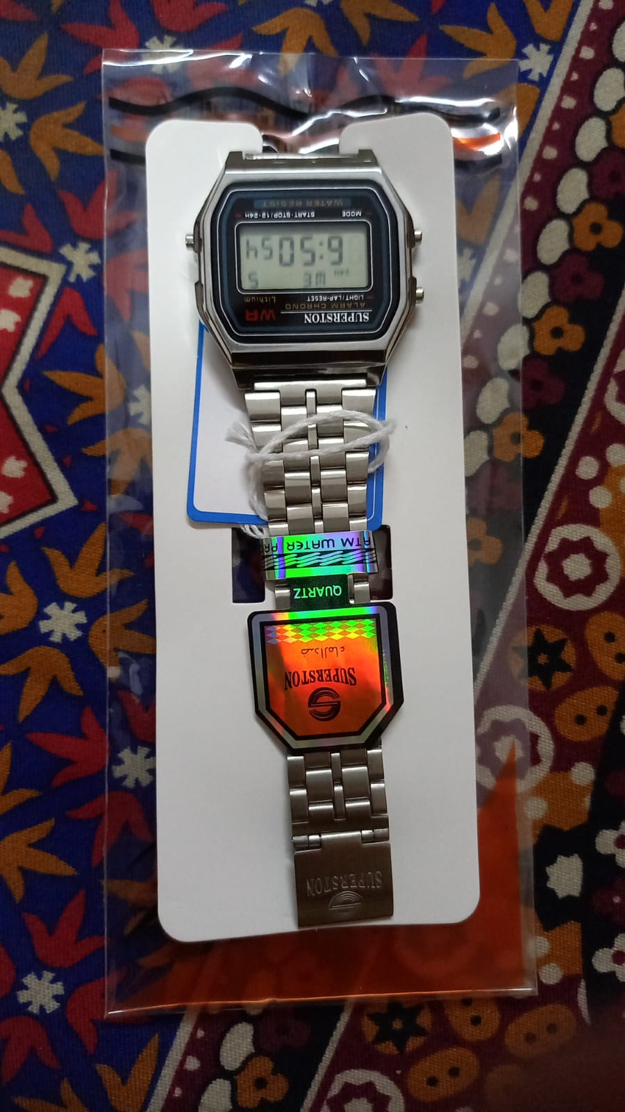 Superston Waterproof Watch | High Quality{SILVER}
