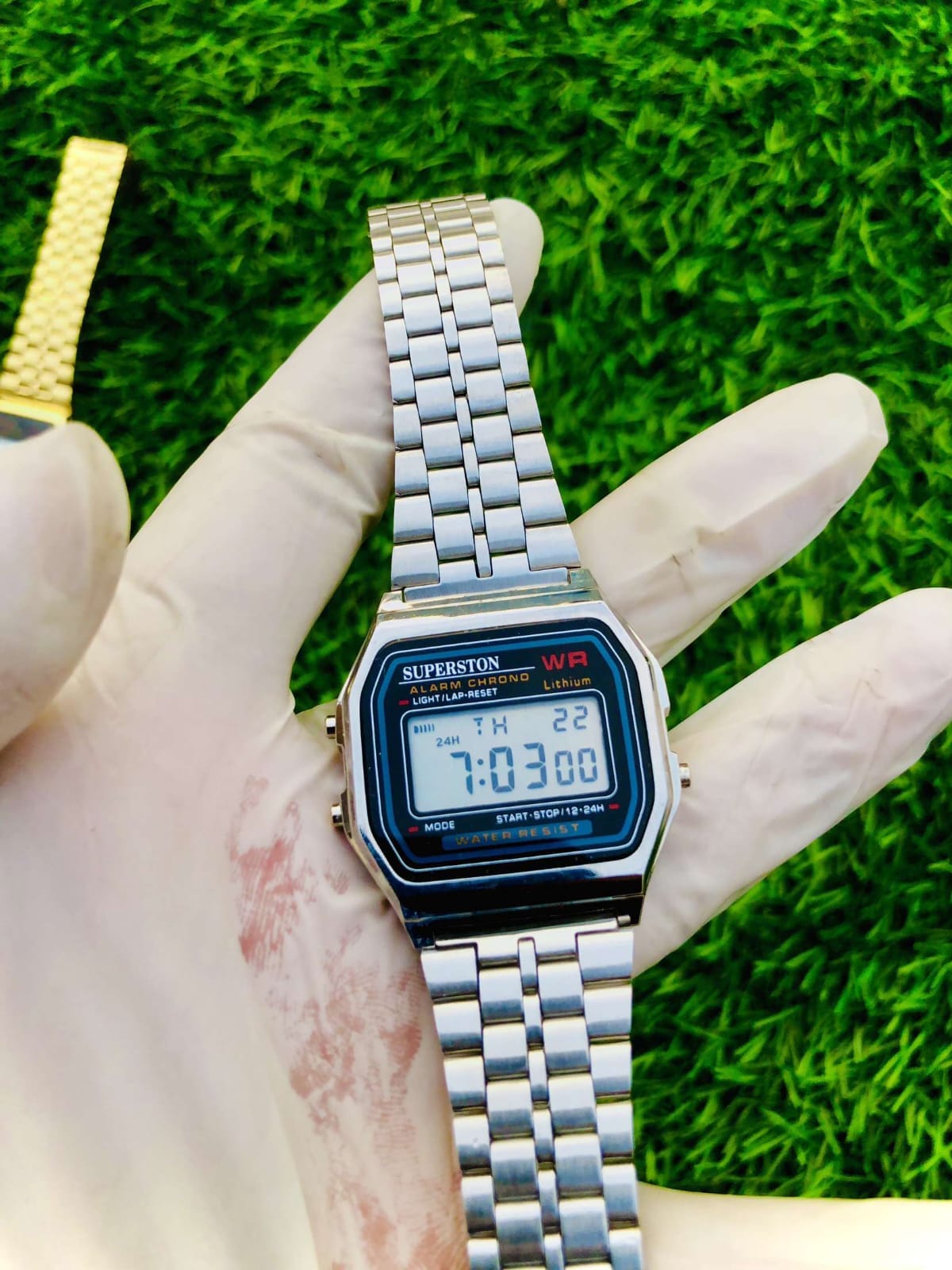 Superston Waterproof Watch | High Quality{SILVER}