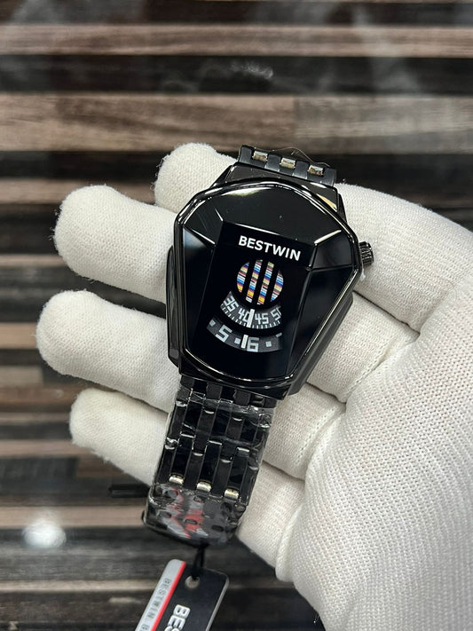 Bestwin Hybrid Watch | Quartz {BLACK}