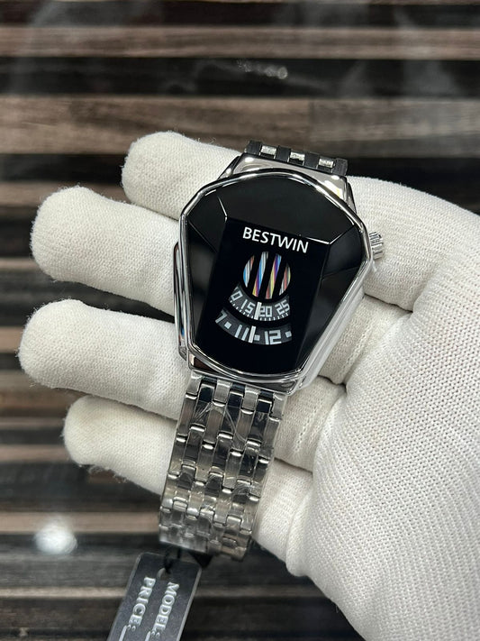 Bestwin Hybrid Watch | Quartz {SILVER}